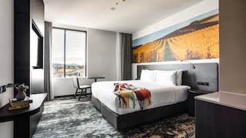 Chambre SupĂ©rieure, 1 trĂšs grand lit, accessible aux personnes Ă mobilitĂ© rĂ©duite, vue ocĂ©an | Vue sur la plage/lâocĂ©an