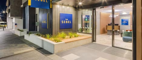 Entrada de la propiedad