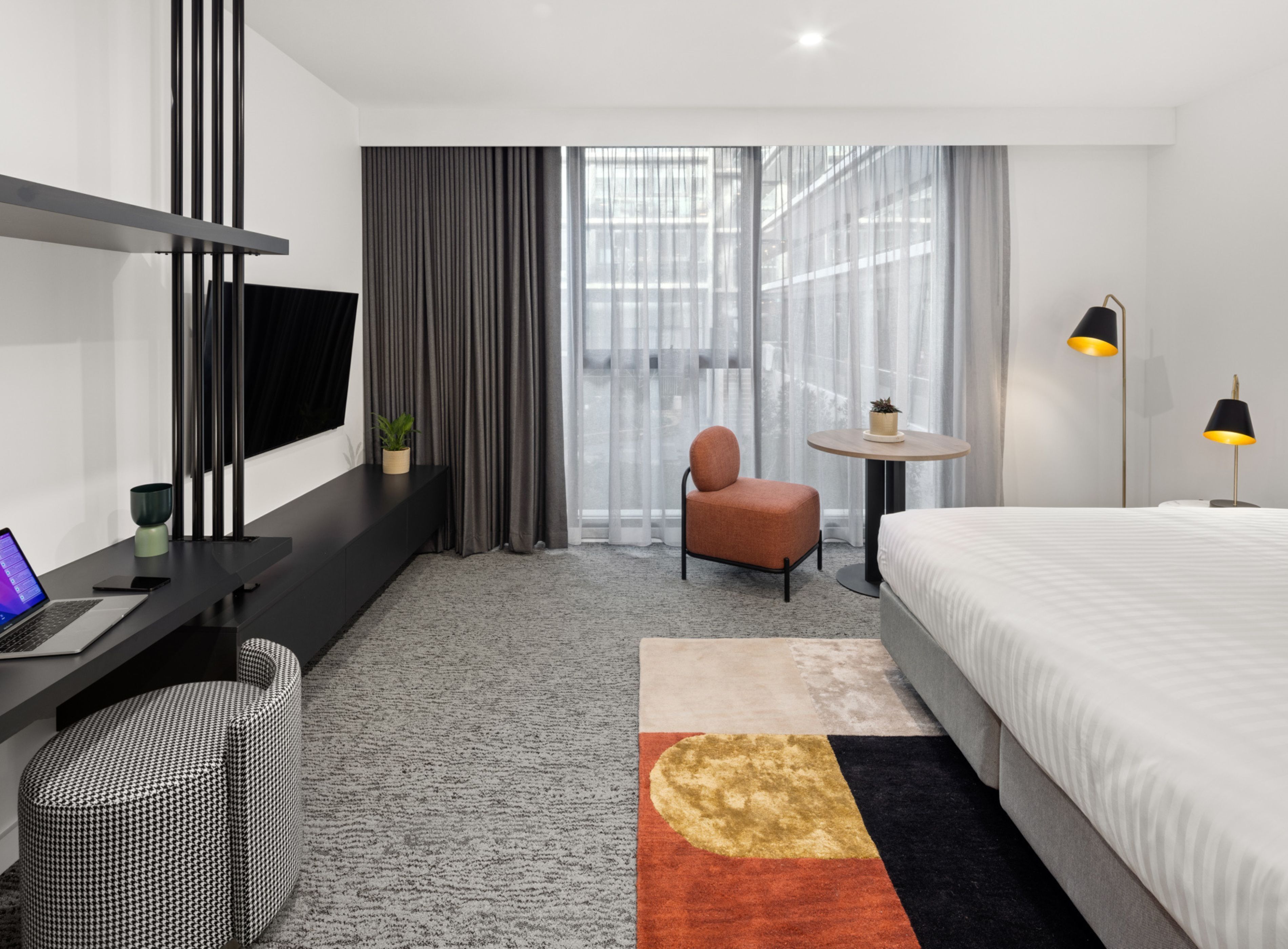 Studio, 1 Double Bed, Mezzanine | Memory-foam beds, in-room safe, desk, laptop workspace