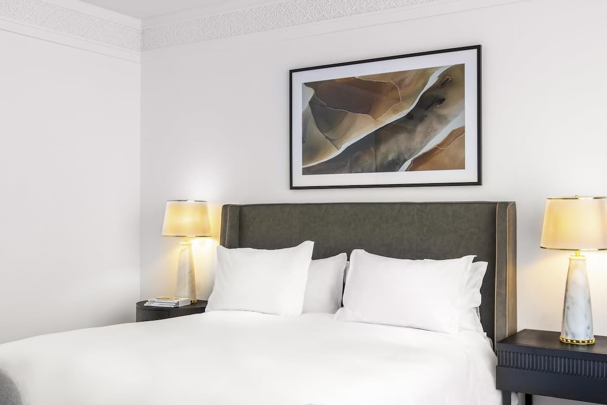 Premium bedding, pillow-top beds, minibar, in-room safe