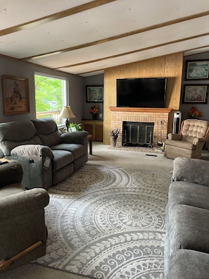 Älytelevisio, takka