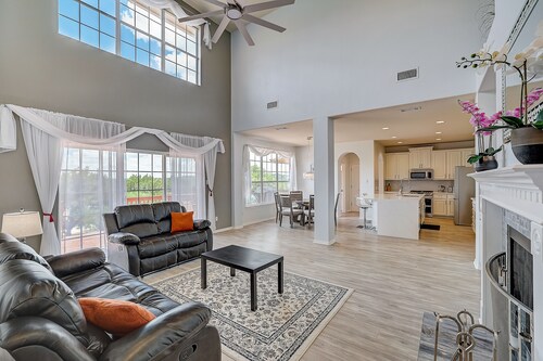 Spacious, dog-friendly home with two decks, views, grill, W/D & community pool