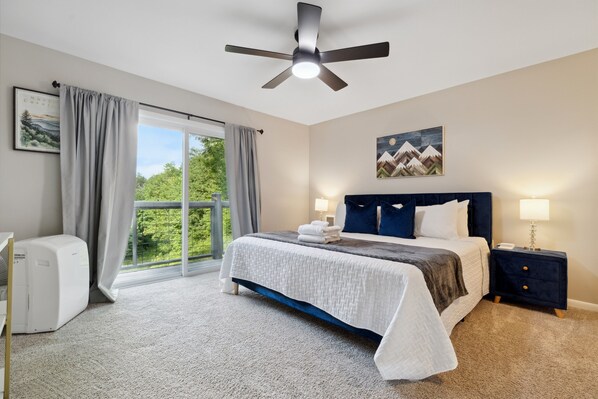 2 soveværelser, strygejern/strygebræt, weekendseng, gratis Wi-Fi