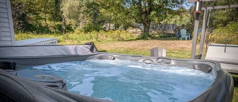 Bain à remous extérieur