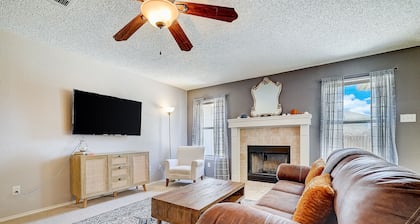 Home with backyard, central AC, & washer/dryer - drive minutes to downtown