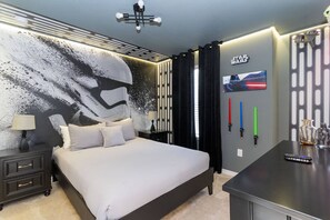 7 habitaciones, tabla de planchar con plancha, cuna de viaje y wifi 