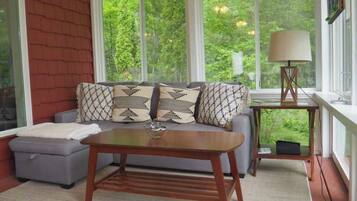 Télévision, cheminée