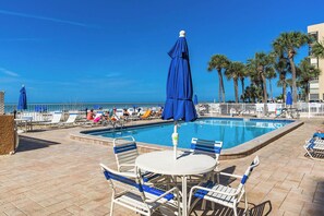 A heated pool - FREE PERKS INCLUDED!! Sand Castle II PH2 - GULF FRONT TOP FLOOR Condo! (Indian Shores)