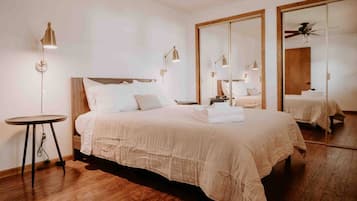 3 chambres, fer et planche Ă  repasser, Wi-Fi, draps fournis