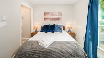 2 chambres, fer et planche à repasser, lit parapluie, Wi-Fi gratuit