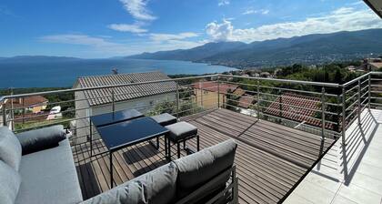 A dreamlike view & private parking in Kastav, Apartment Alina