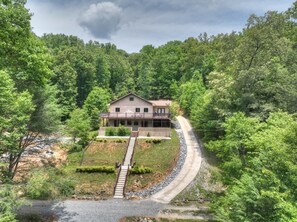 Exterior - CreekFront Retreat HotTub, FirePits & Billiards (Blue Ridge)