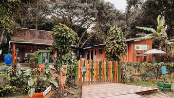 Facciata della struttura