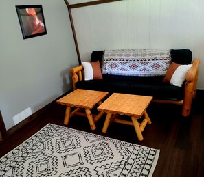 Smart TV, books, stereo