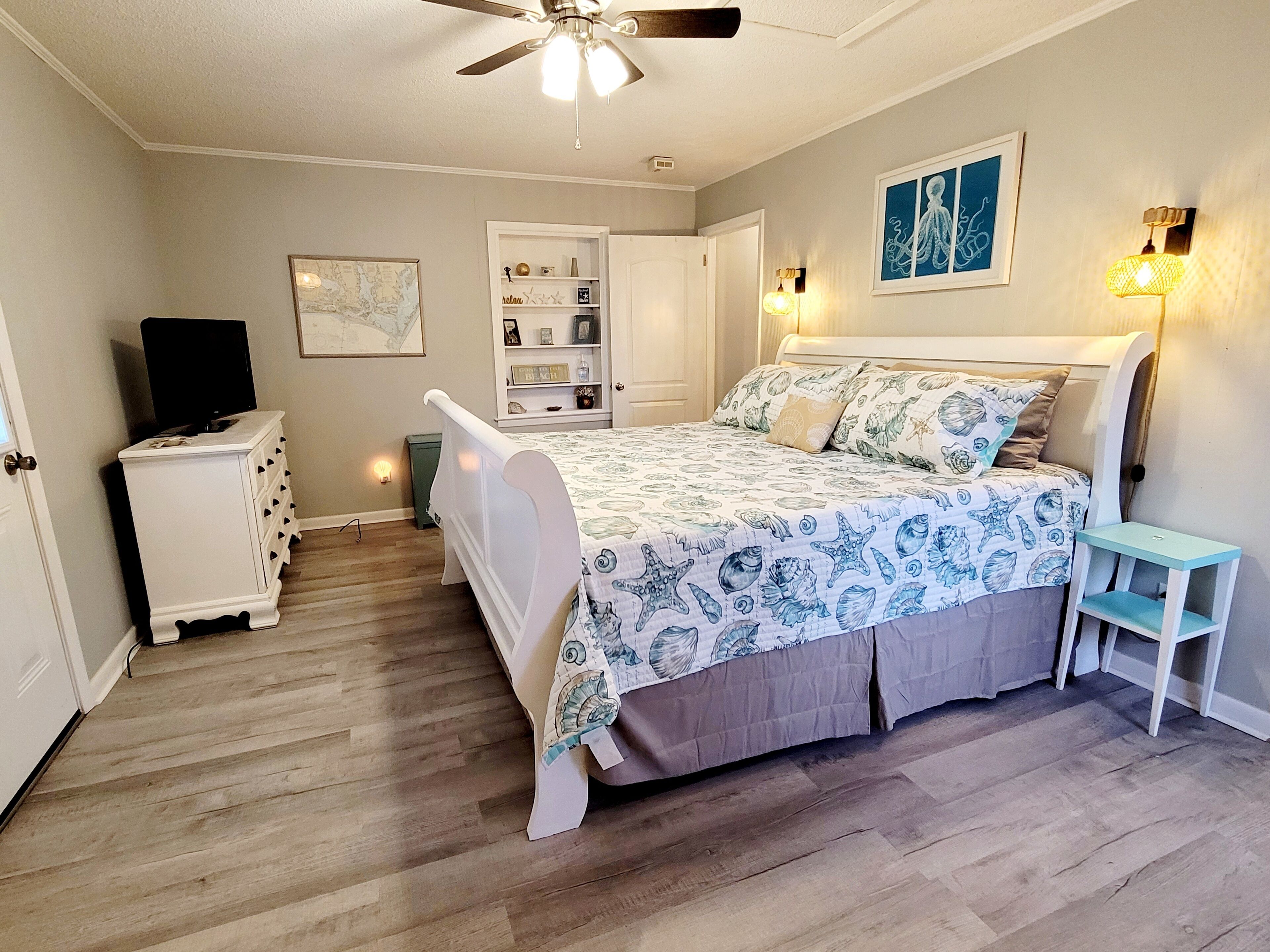 1 habitación, escritorio, tabla de planchar con plancha y wifi gratis 