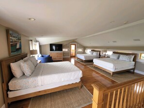 5 bedrooms, iron/ironing board, travel cot, free WiFi