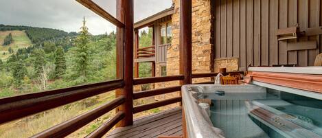 Bain à remous extérieur