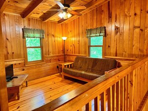 TV, fireplace, DVD player, stereo