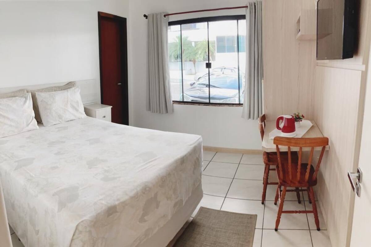 Blackout drapes, iron/ironing board (on request), WiFi (free)