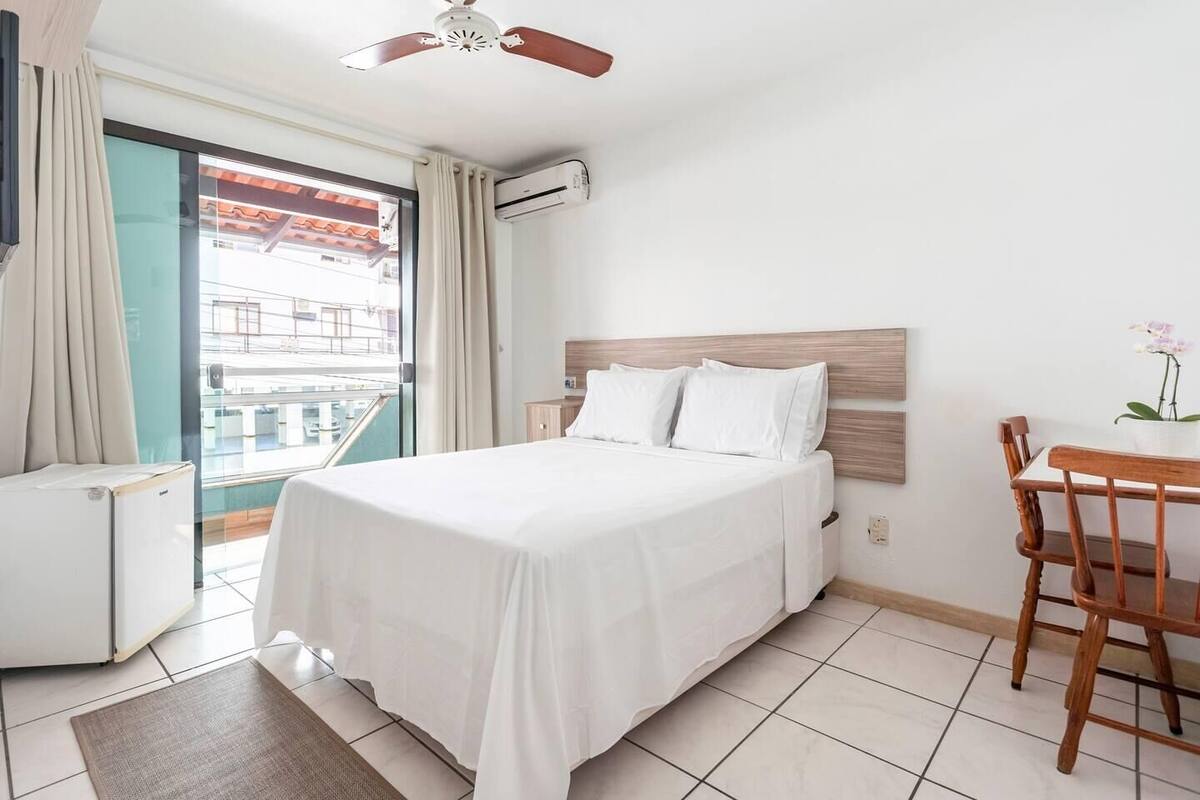 Blackout drapes, iron/ironing board (on request), WiFi (free)