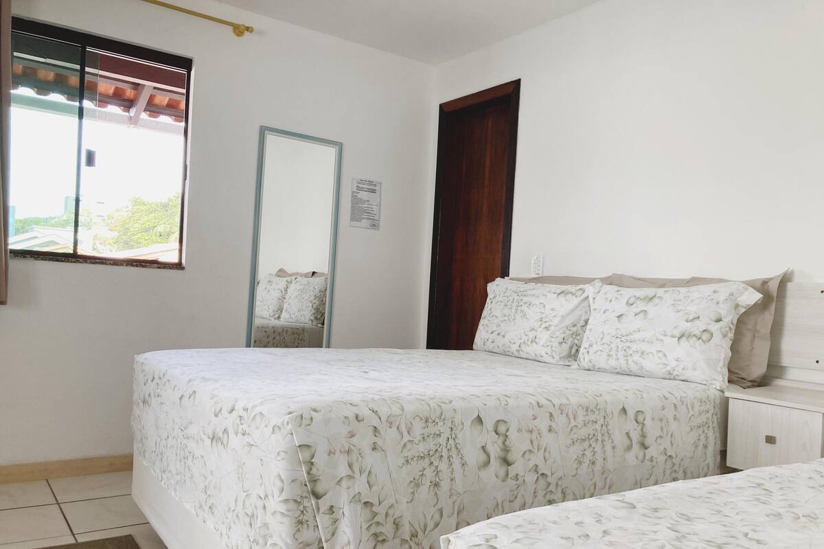 Blackout drapes, iron/ironing board (on request), WiFi (free)