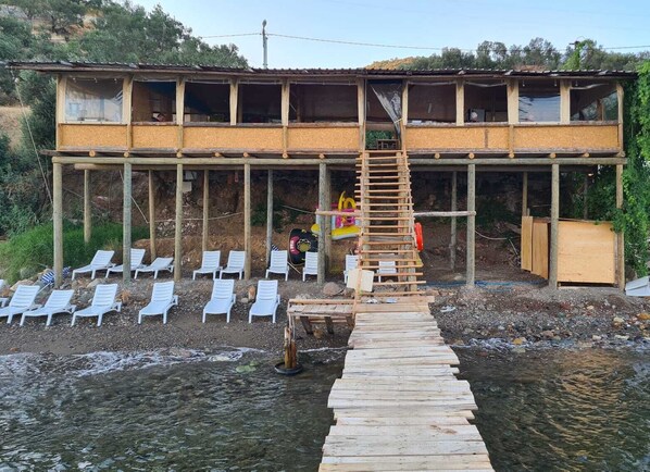 Fassade der Unterkunft