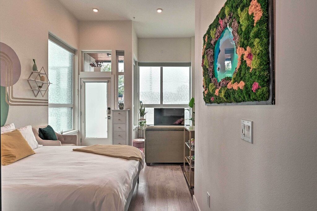 1 chambre, fer et planche à repasser, Wi-Fi gratuit, draps fournis