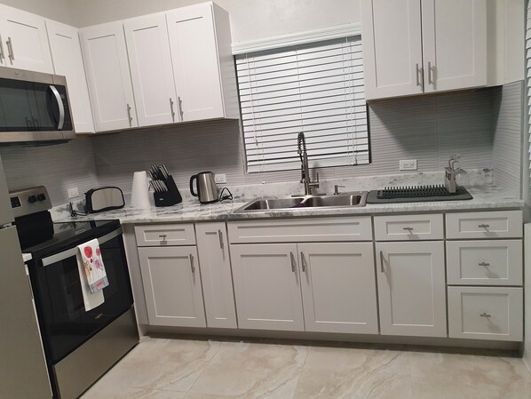 Microwave, oven, stovetop
