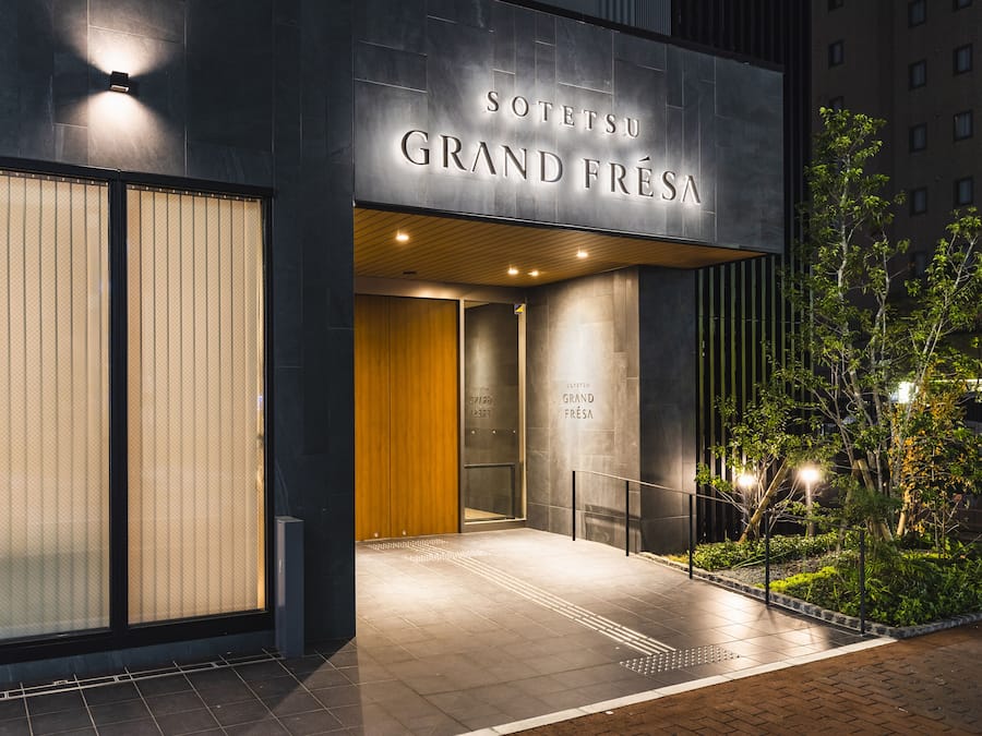 Fassade der Unterkunft