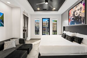 6 soverom, strykejern/-brett, wi-fi og sengetøy