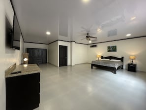 Family Condo | Premium bedding, in-room safe, desk, laptop workspace