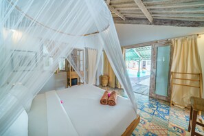 Deluxe Villa | 3 bedrooms, in-room safe, free WiFi, bed sheets - Villa Merano (Gili Meno)