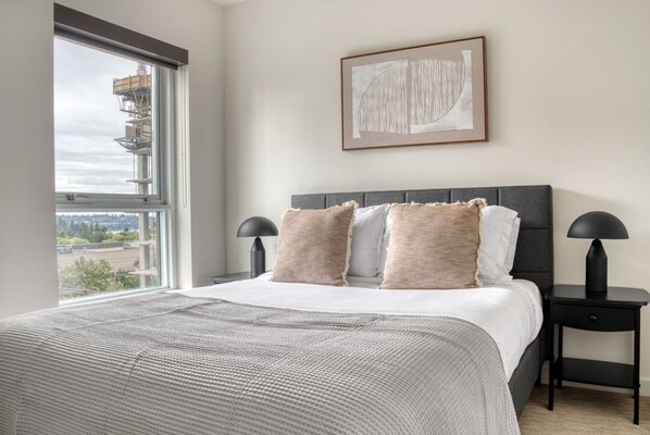 2 chambres, fer et planche à repasser, Wi-Fi, draps fournis