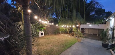 Cozy house with garden and parking lot