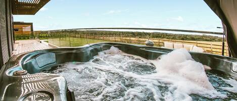 Baignoire à remous extérieure