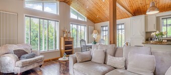 Spacious and luxurious lodge.