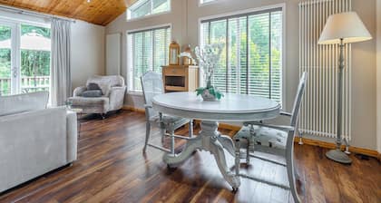 Spacious and luxurious lodge.