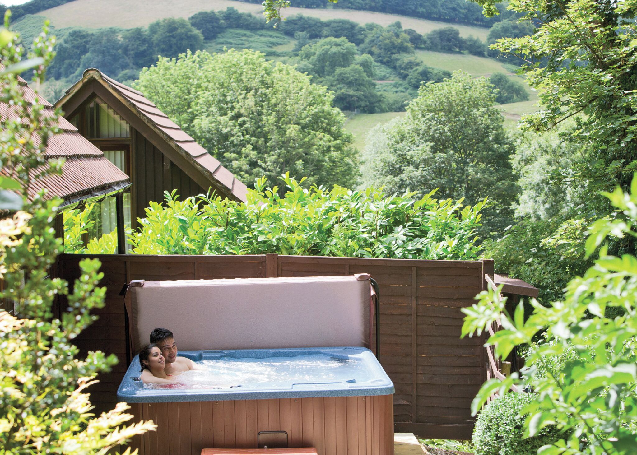 Baignoire à remous extérieure