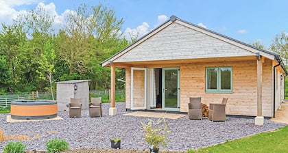 Beautiful bespoke lodge situated in peaceful countryside.