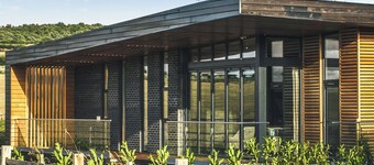 Two bed lodge with one king-size bed and one twin (King by arrangement).