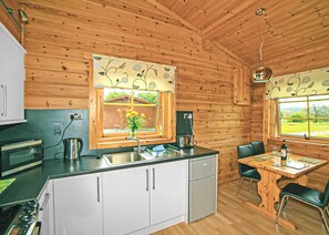 Fridge, oven, stovetop, toaster