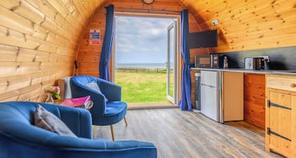 A quirky pod with one double and shower room.