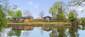 New in 2019 three bedroomed lodge.