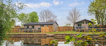 New in 2019 three bedroomed lodge.