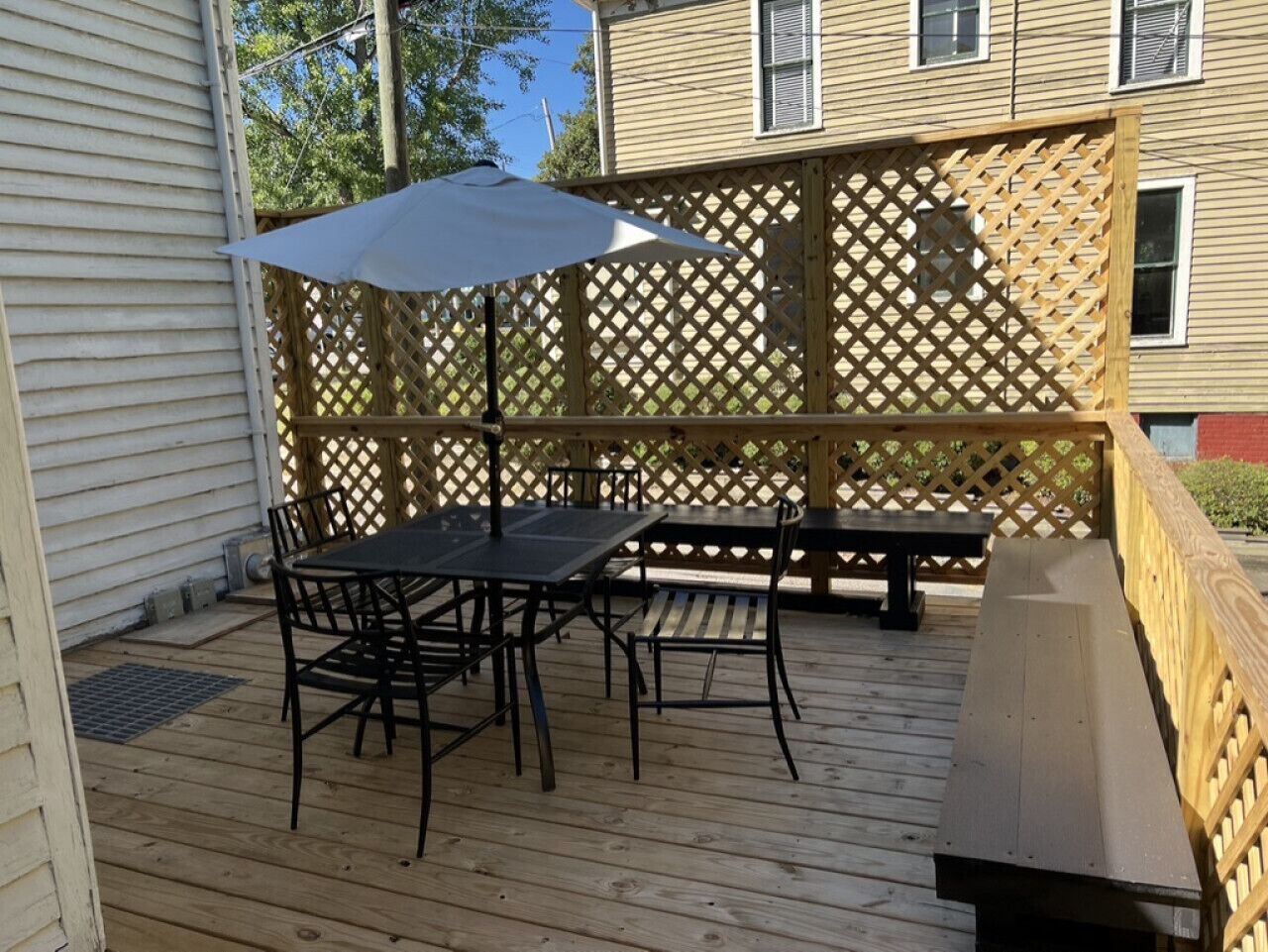 Opções para refeição ao ar livre