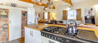 Three bedroomed holiday cottage.