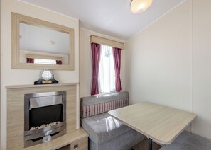 Interior - Comfortable 10ft wide caravan with one double and one twin. (Monkton, Nr Ramsgate)