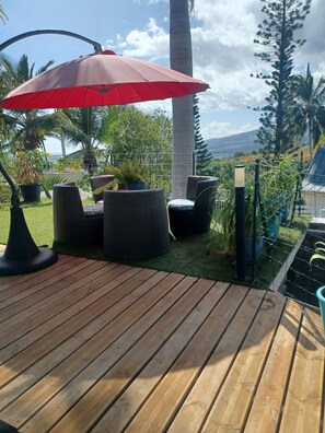 Terrace/patio - La caz à Anne, Villa de Charme (Saint Paul)