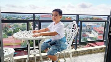 Quarto triplo família | Terraço/pátio