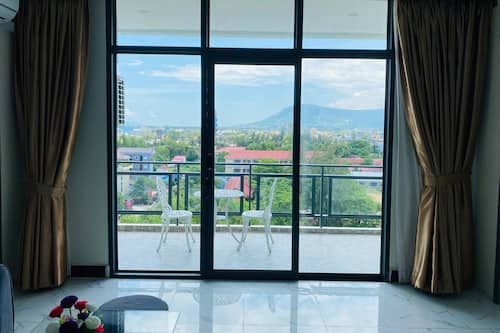 Habitació triple familiar | Vista des de l'habitació